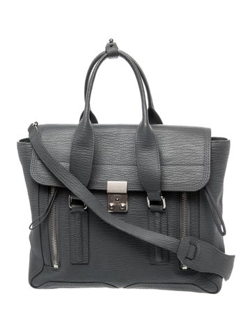 Leather Top Handle Bag