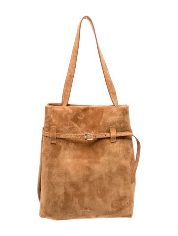 Suede Tote du Jour Mini
