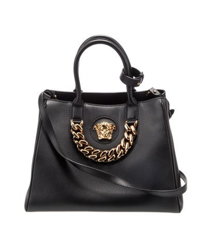 Versace Leather Shoulder Bag