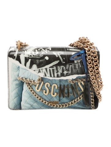 Moschino Leather Shoulder Bag