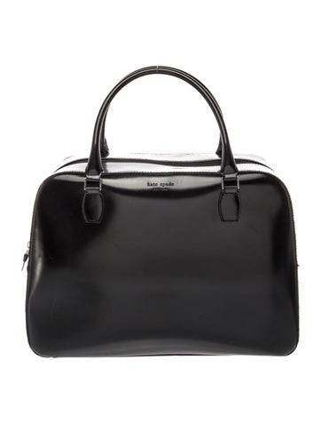 Leather Top Handle Bag