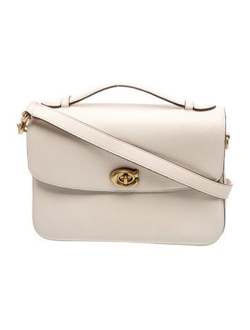 Leather Top Handle Bag