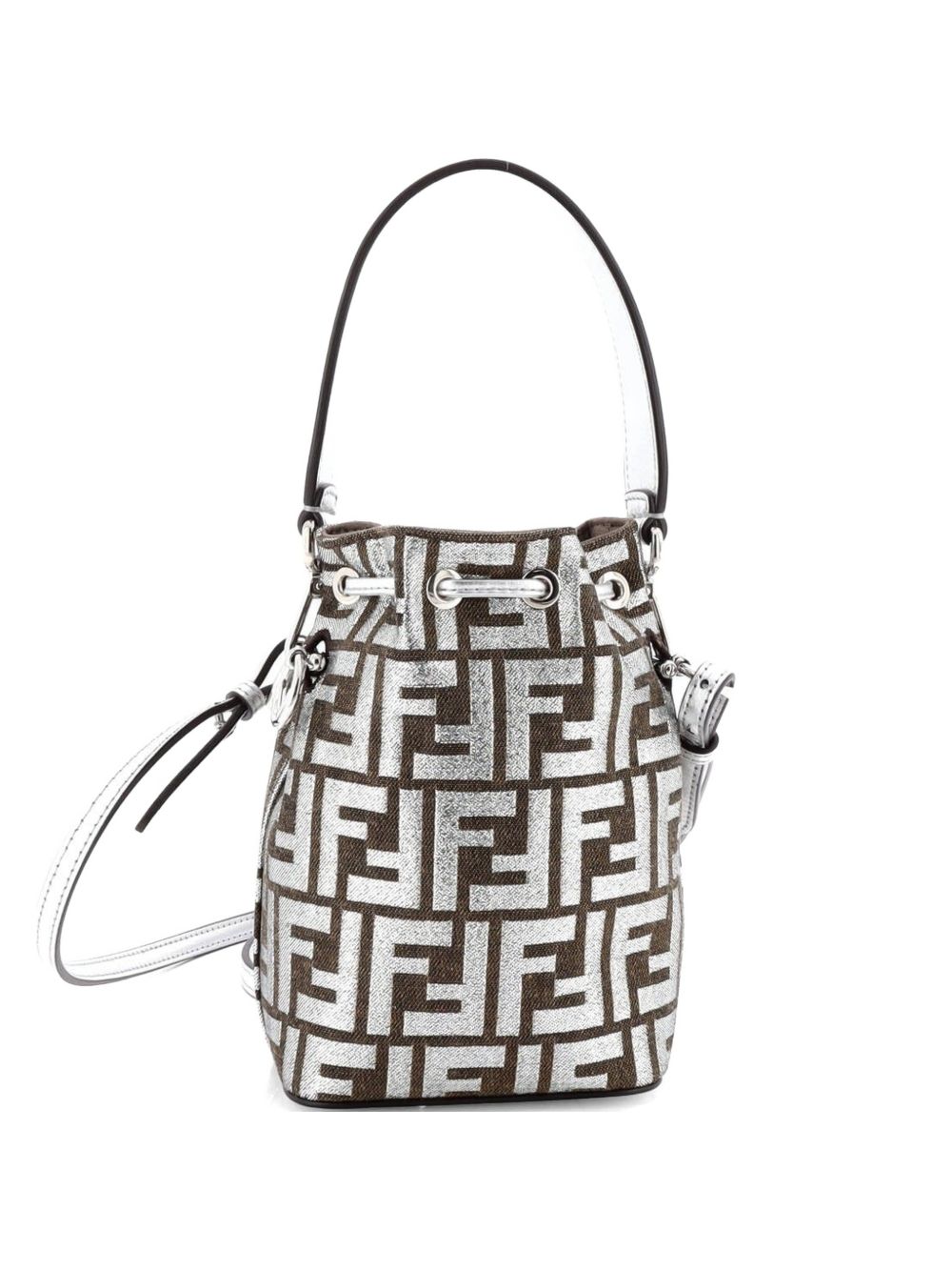 Mon Tresor Zucca Tapestry Mini bucket bag