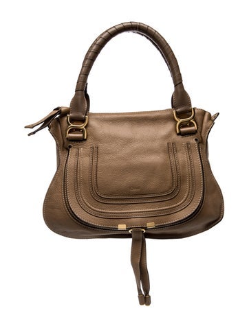 Leather Marcie Shoulder Bag