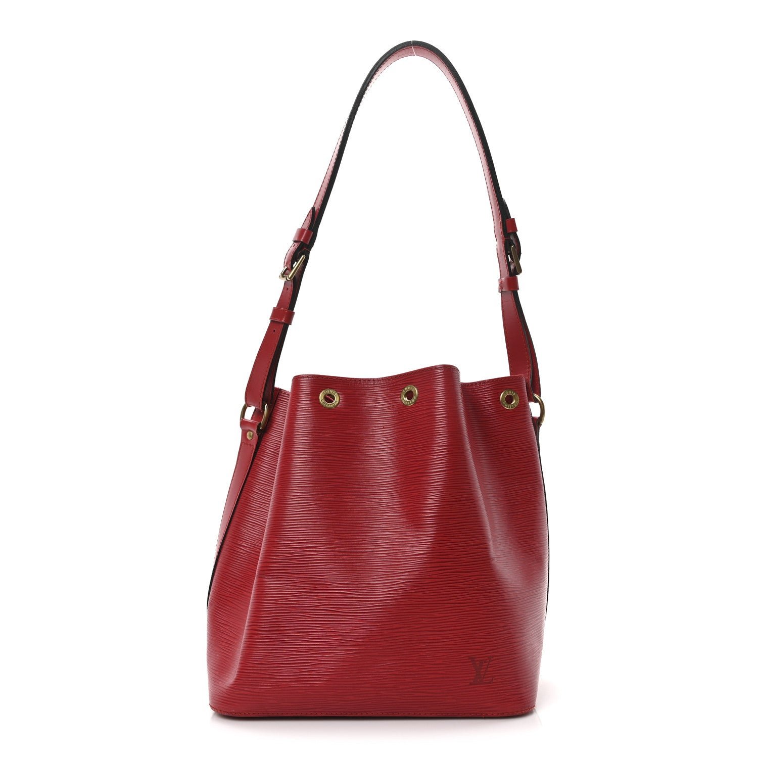 Louis Vuitton Epi Petit Noe Castillan Red