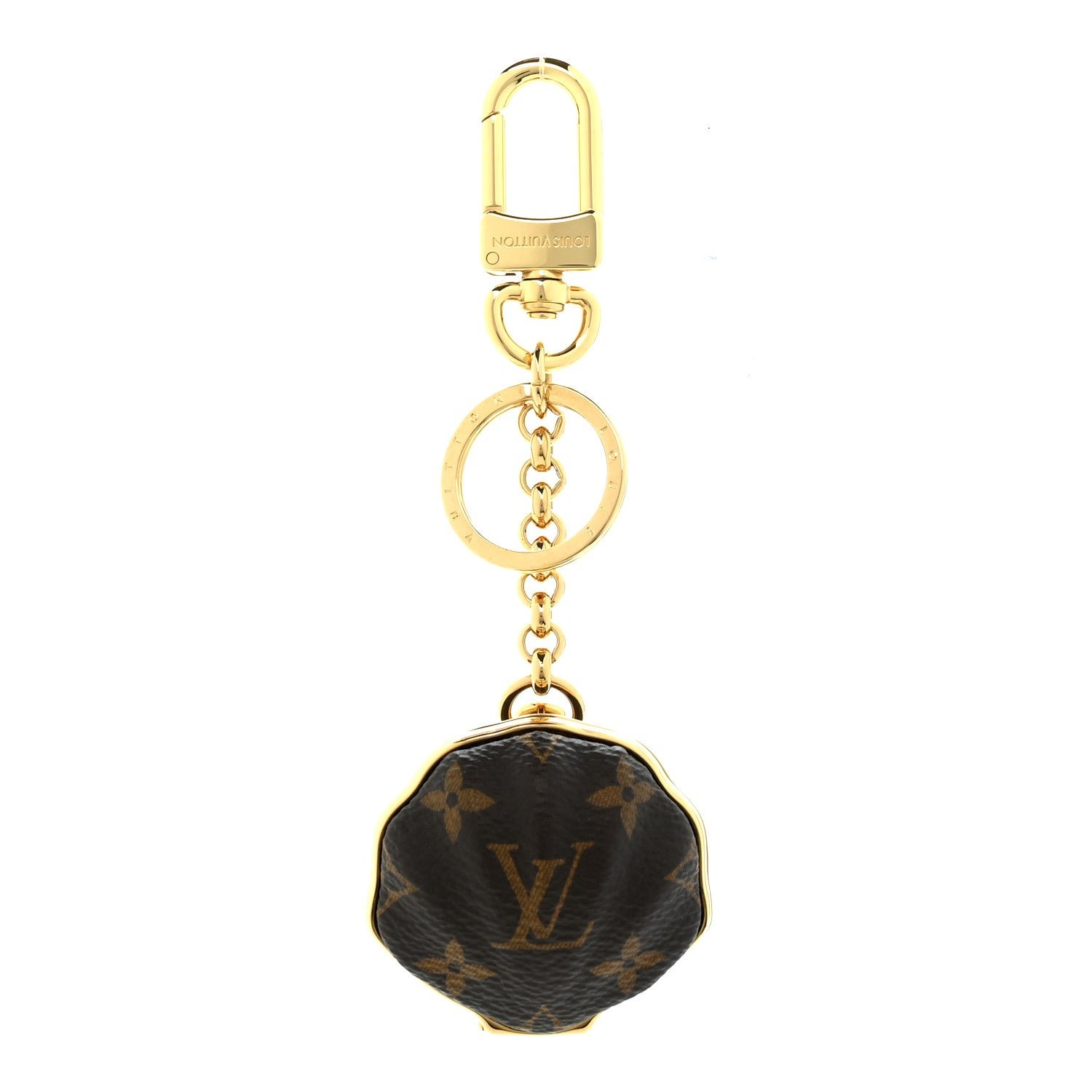 Louis Vuitton Monogram Shell Bag Charm Key Holder Key Holder