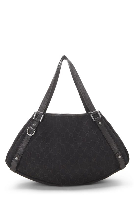 Brown GG Denim Abbey Tote