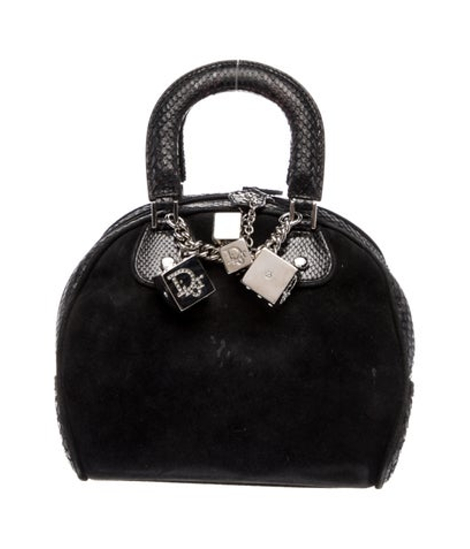 Dior Dior Suede Gambler Dice Small