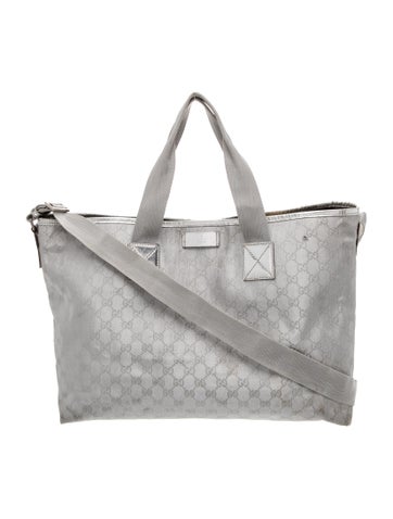 GG Canvas Crystal Tote