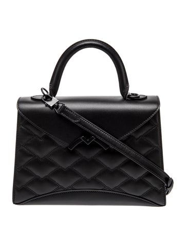 Leather Top Handle Bag