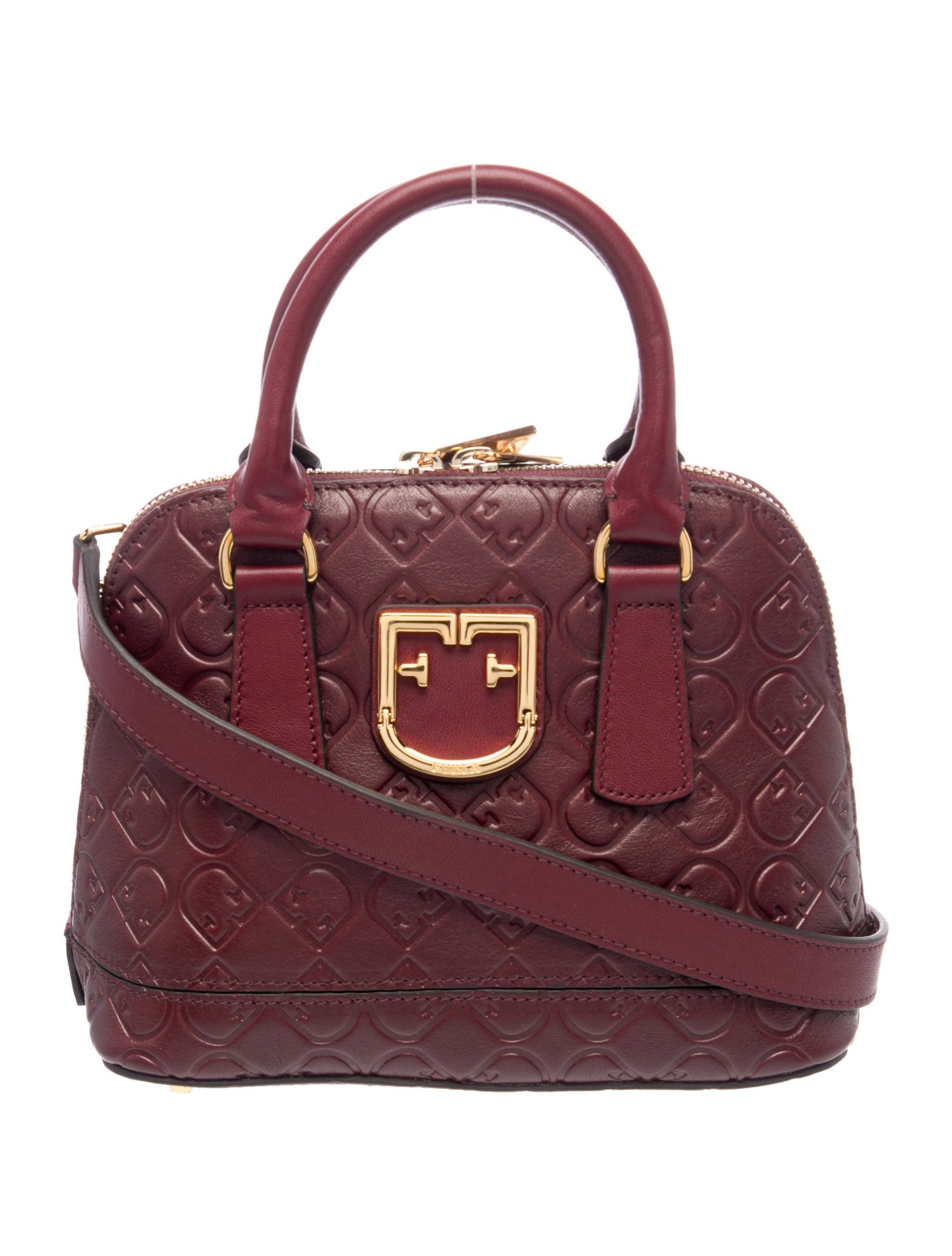 Leather Top Handle Bag