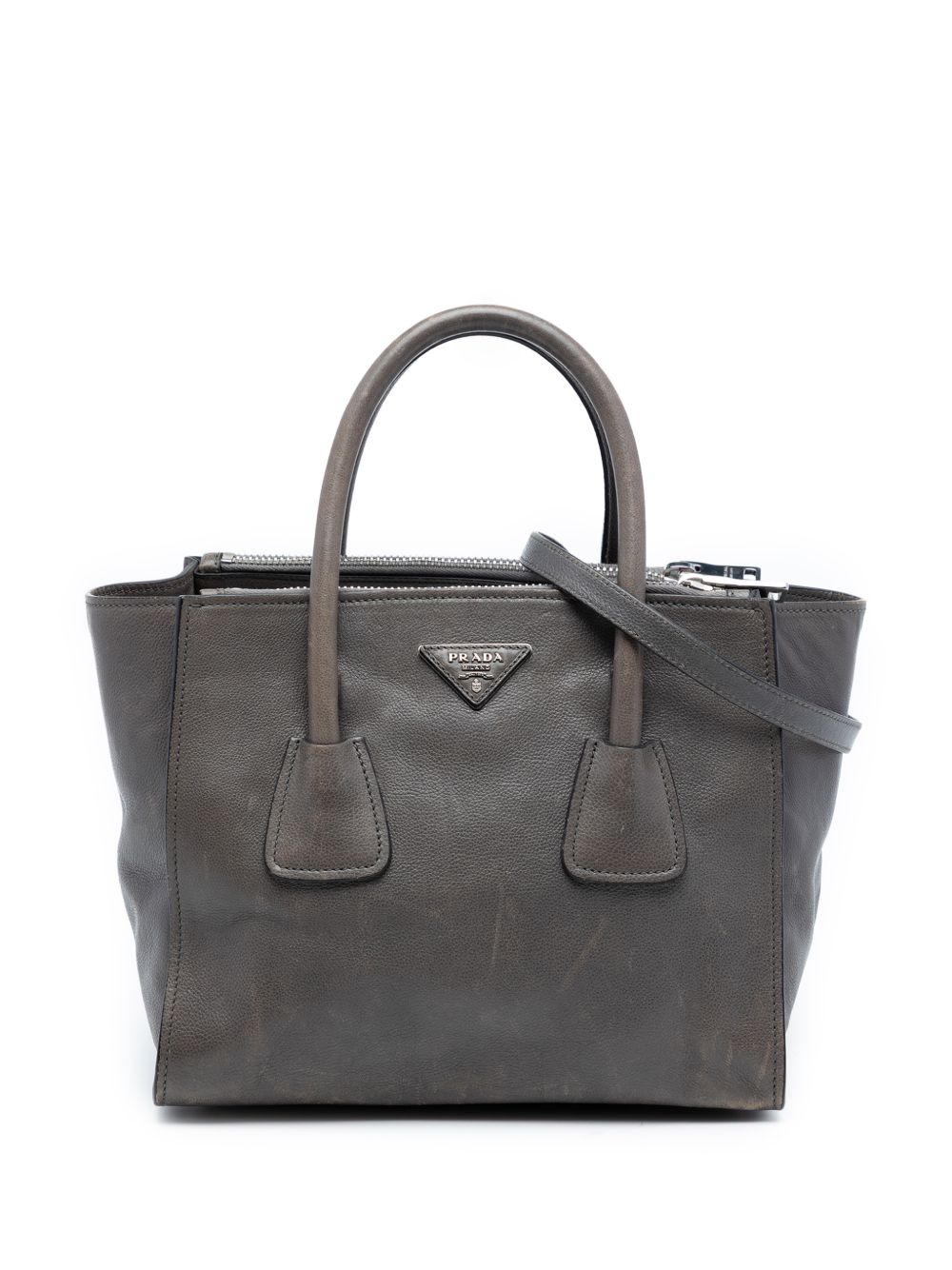 Prada 2013-2025 Small Glace Calf Twin Pocket satchel