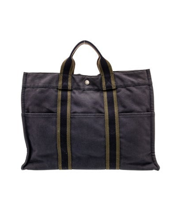 Hermes Toile Fourre Tout Mm