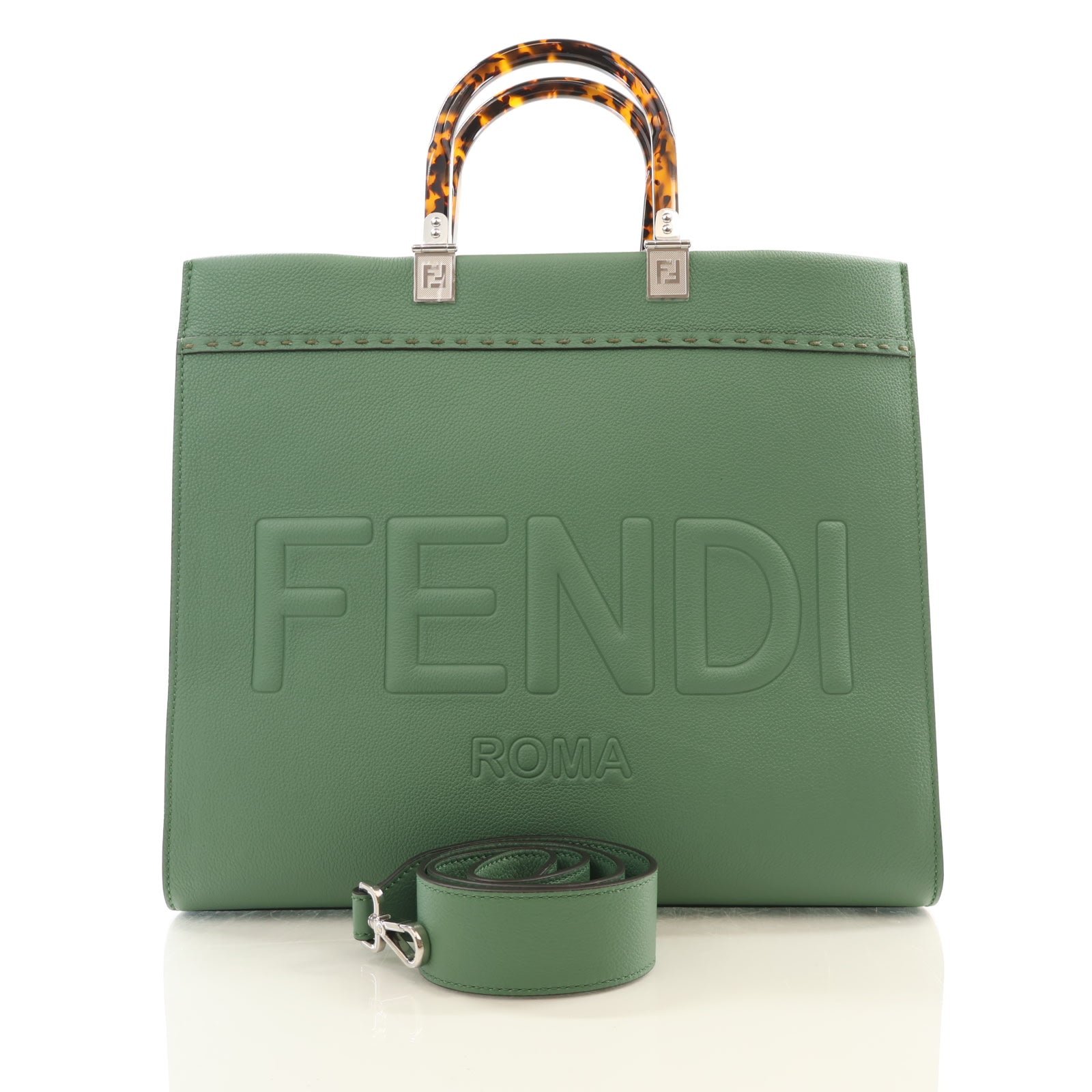 Fendi Calfskin Sunshine Tote
