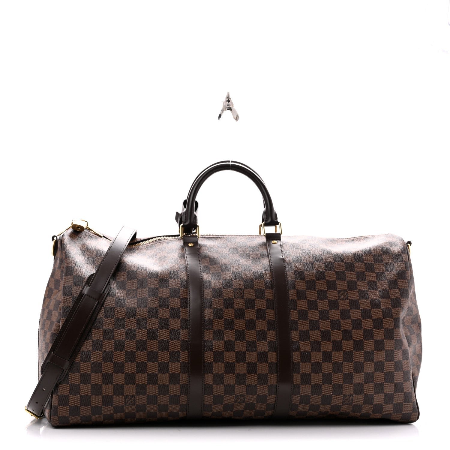 Louis Vuitton Damier Ebene Keepall Bandouliere 55