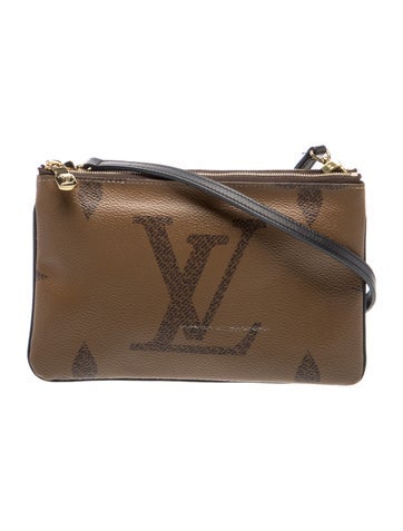 LV Monogram Double Zip Pochette
