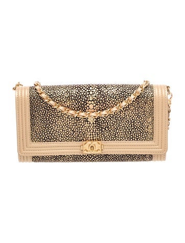 Galuchat Boy Wallet On Chain