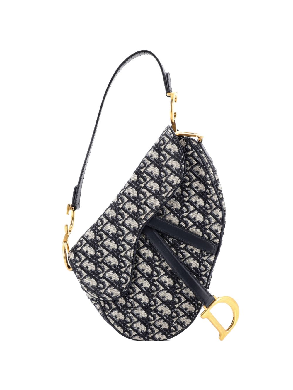 Saddle Handbag Oblique Canvas Medium shoulder bag