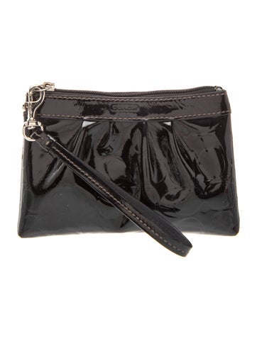Patent Leather Top Handle Bag