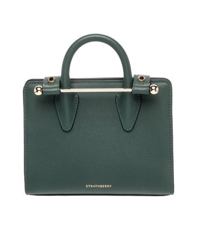 Strathberry Leather Top Handle Bag
