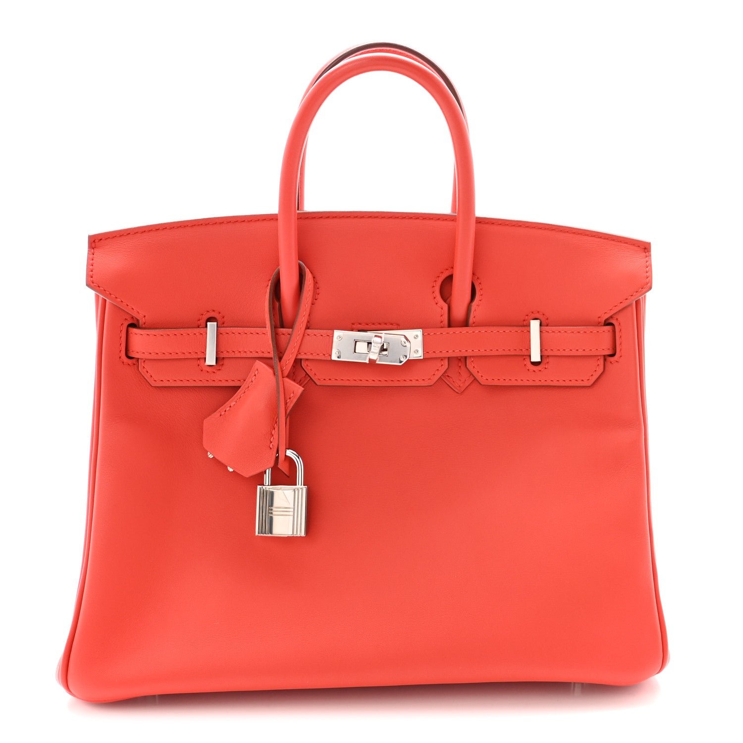Hermes Swift Birkin 25 Rouge Tomate