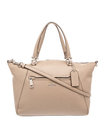 Leather Top Handle Bag