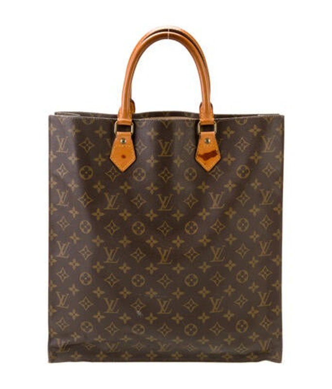 Louis Vuitton Vuitton Lv Monogram Sac Plat Vintage