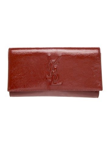 Patent Leather Saint Laurent clutch