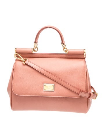 Leather Top Handle Bag