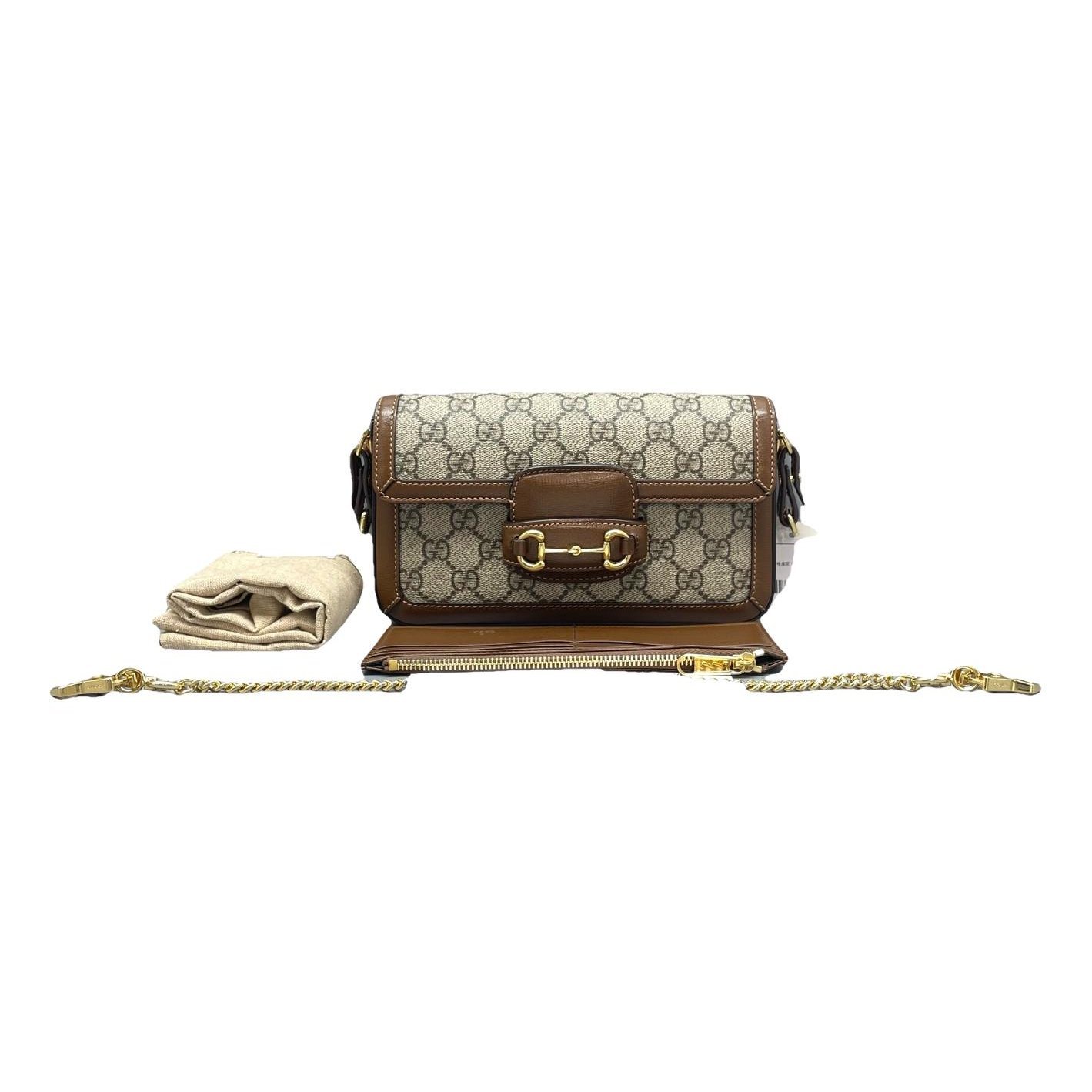 Horsebit 1955 leather handbag