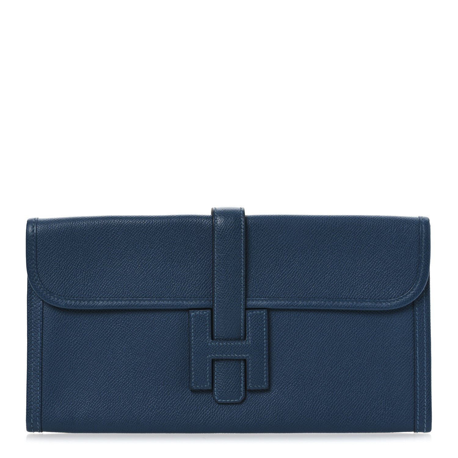 Hermes Epsom Jige Elan 29 Clutch Bleu Thalassa