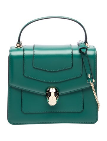 Leather Serpenti Forever Medium