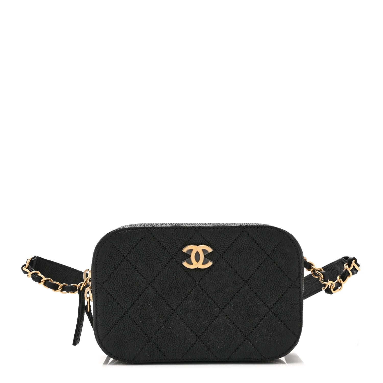 Chanel Caviar Waist Bag Black