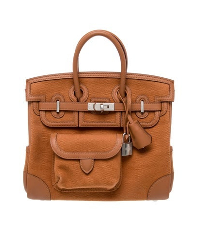 Hermes Toile Goeland Swift Cargo Birkin 25