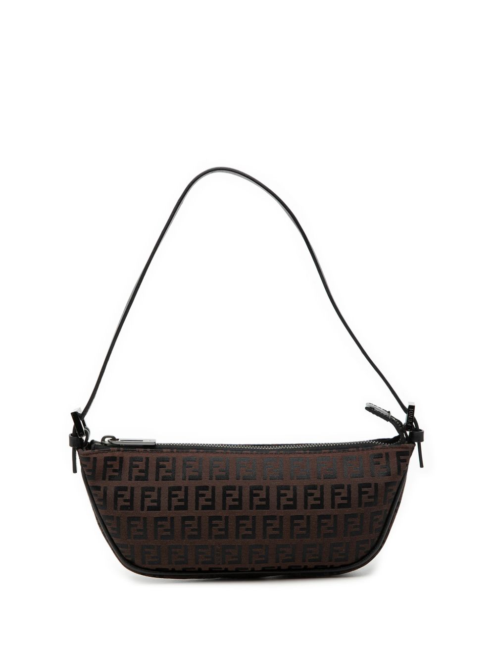 2000-2010 Zucchino Canvas Half Moon Pochette shoulder bag