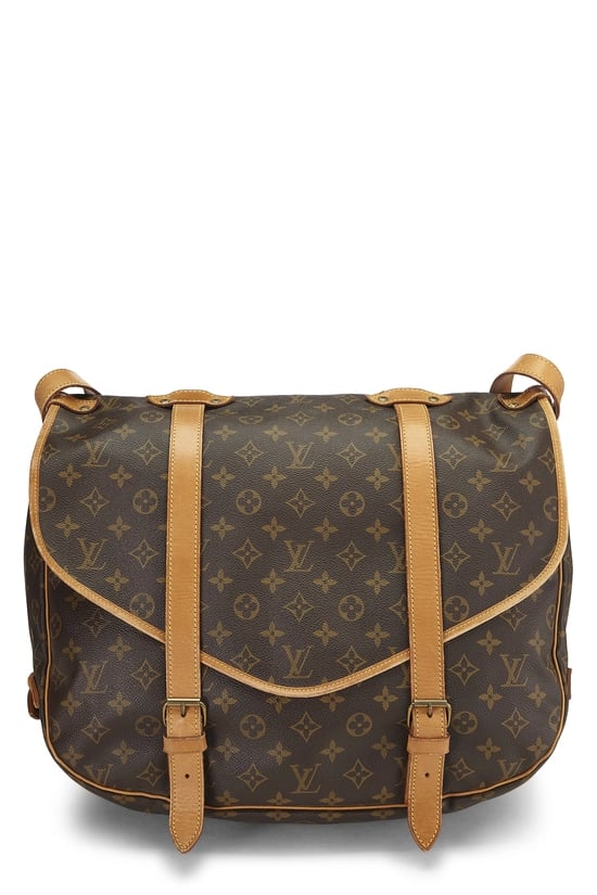 Louis Vuitton Monogram Canvas Saumur 43
