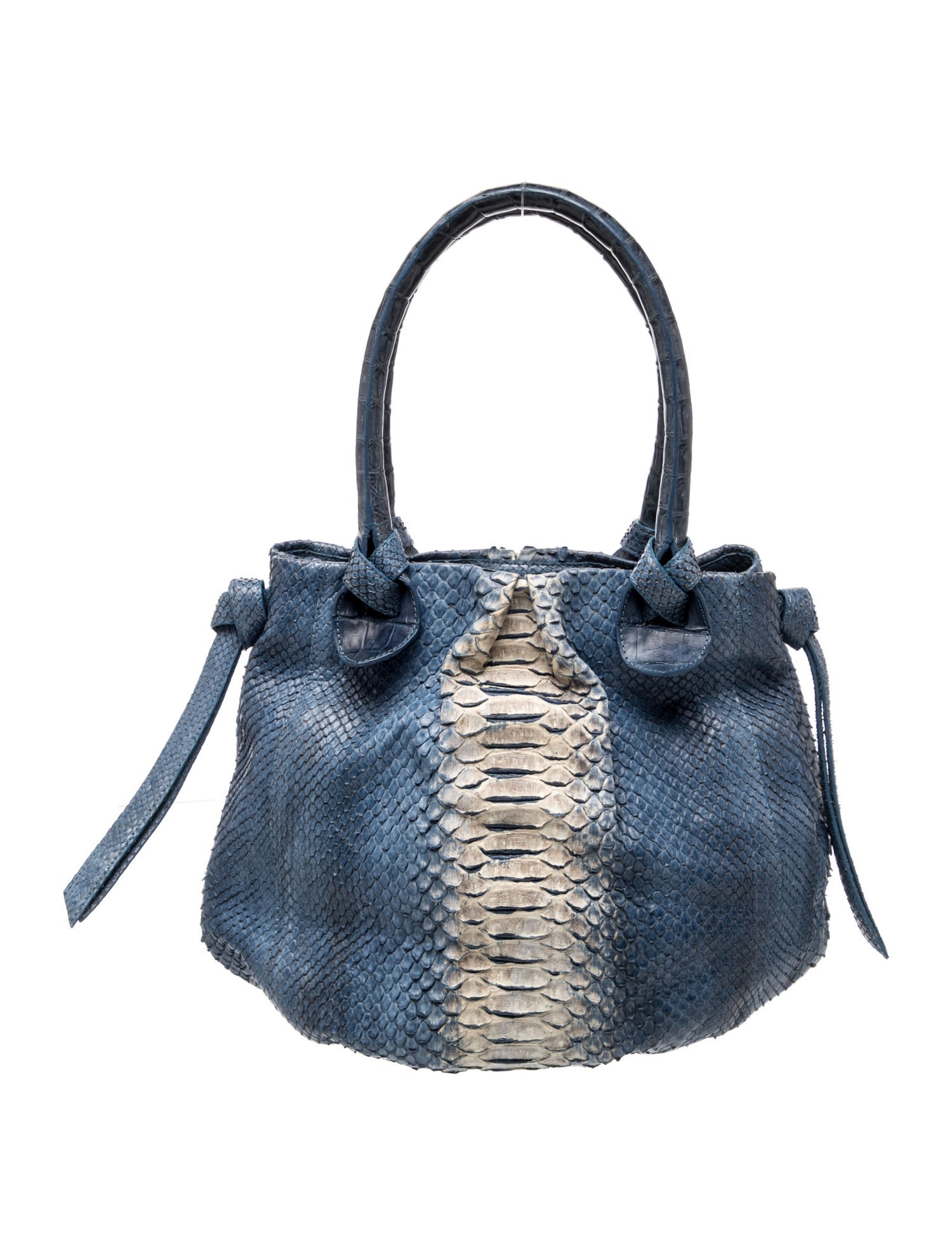 Nancy Gonzalez Python Top Handle Bag