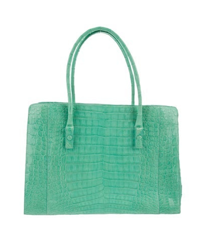 Nancy Gonzalez Gonzalez Crocodile Top Handle Bag