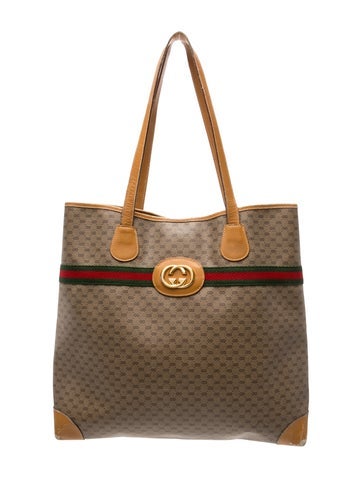 Leather Vintage Tote Large