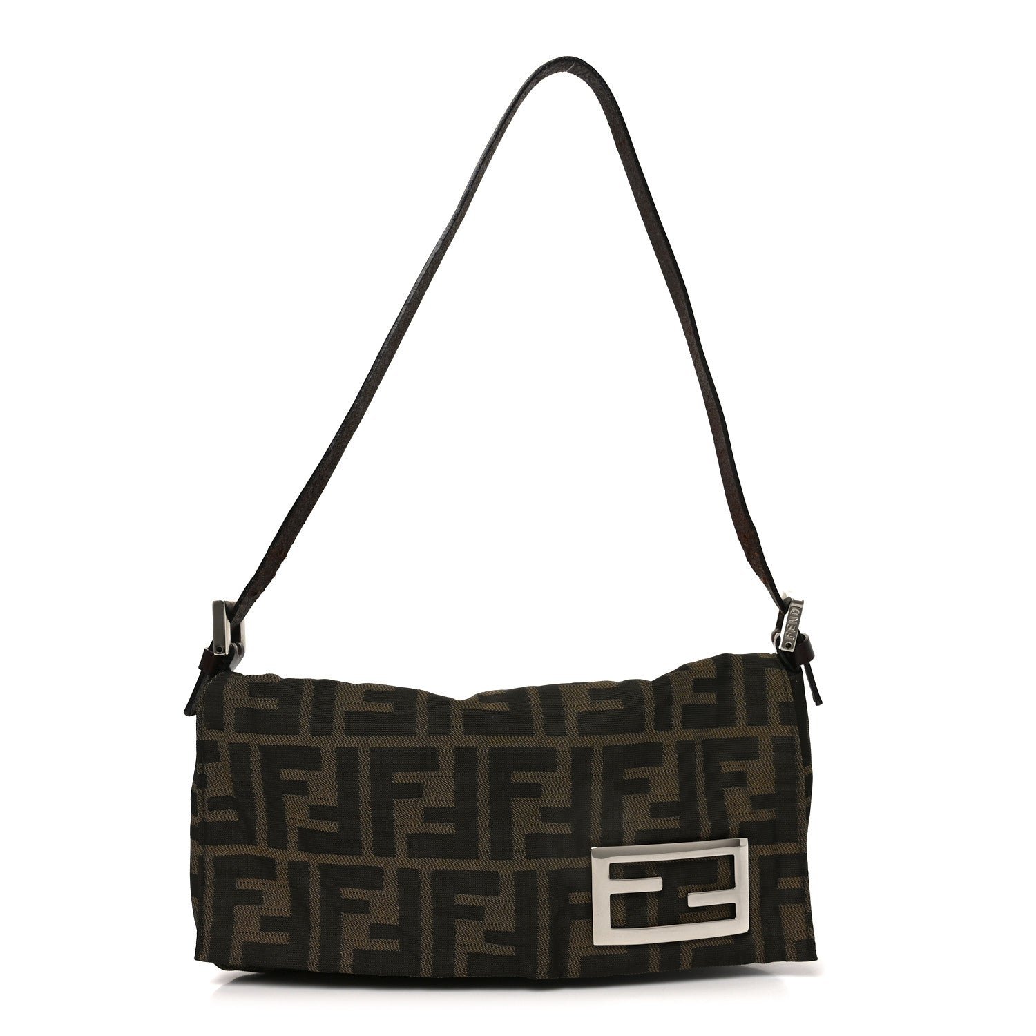 Fendi Zucca Pochette Tobacco