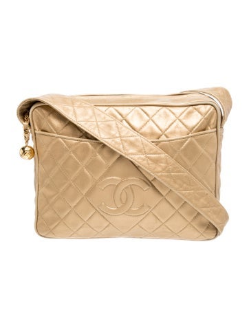 CC Quilted Messenger Bag