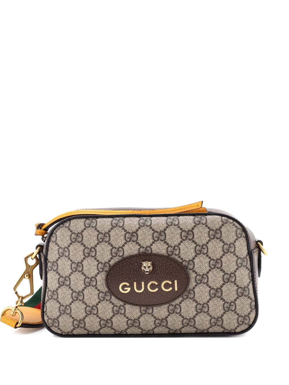 Neo Vintage Camera Messenger Bag GG Coated Canvas crossbody bag