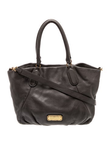Leather Top Handle Bag