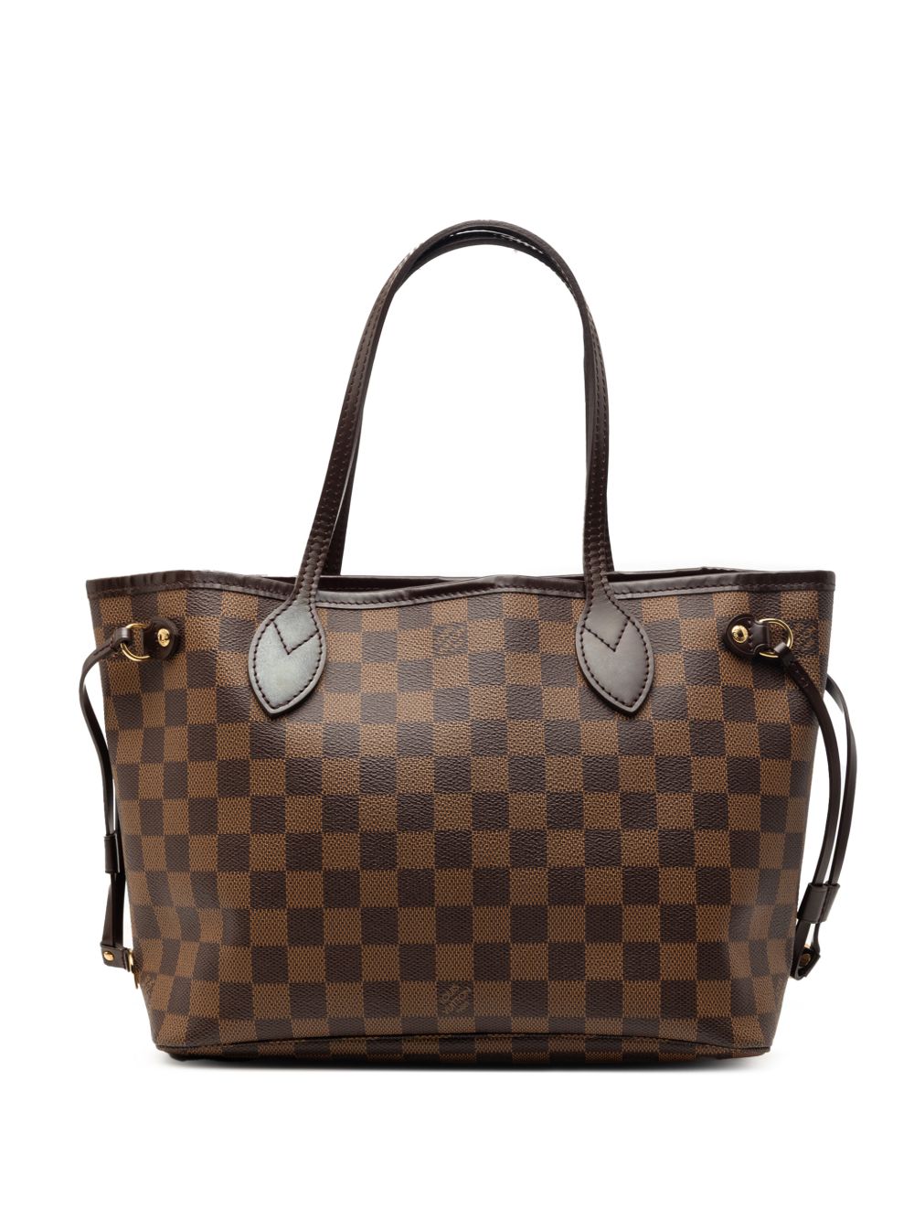 2008 Damier Ebene Neverfull PM tote bag
