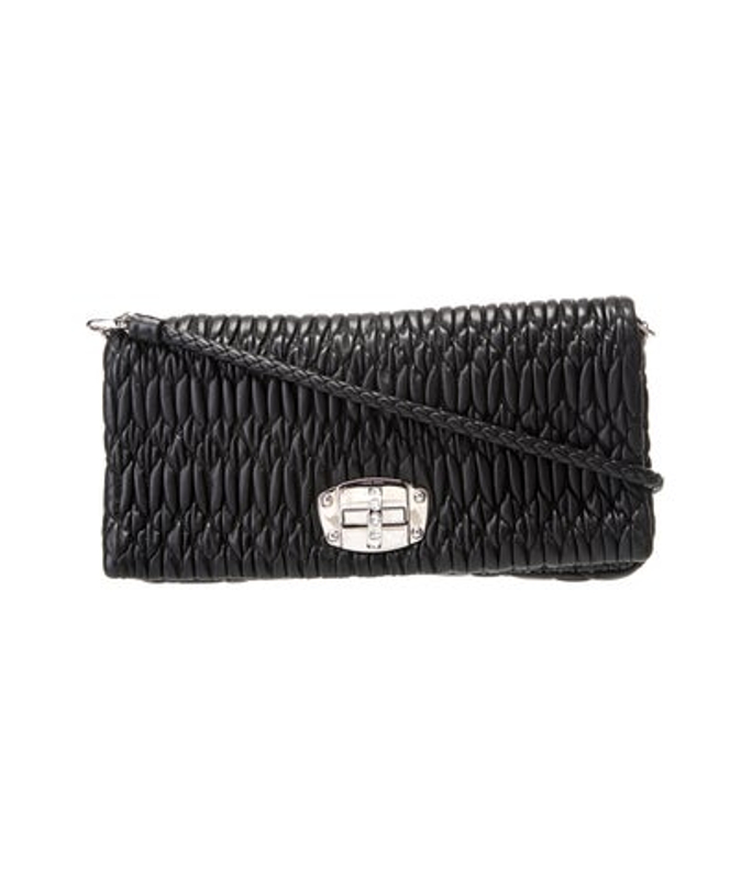 Miu Miu Miu Quilted Nappa Matelasse