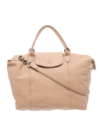 Leather Top Handle Bag