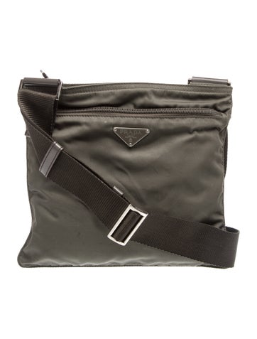 Enameled Metal Triangle Messenger Bag Vintage