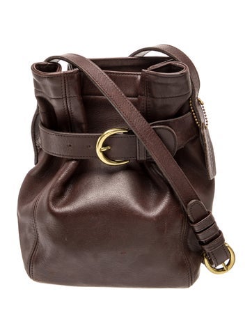 Leather Bucket Bag