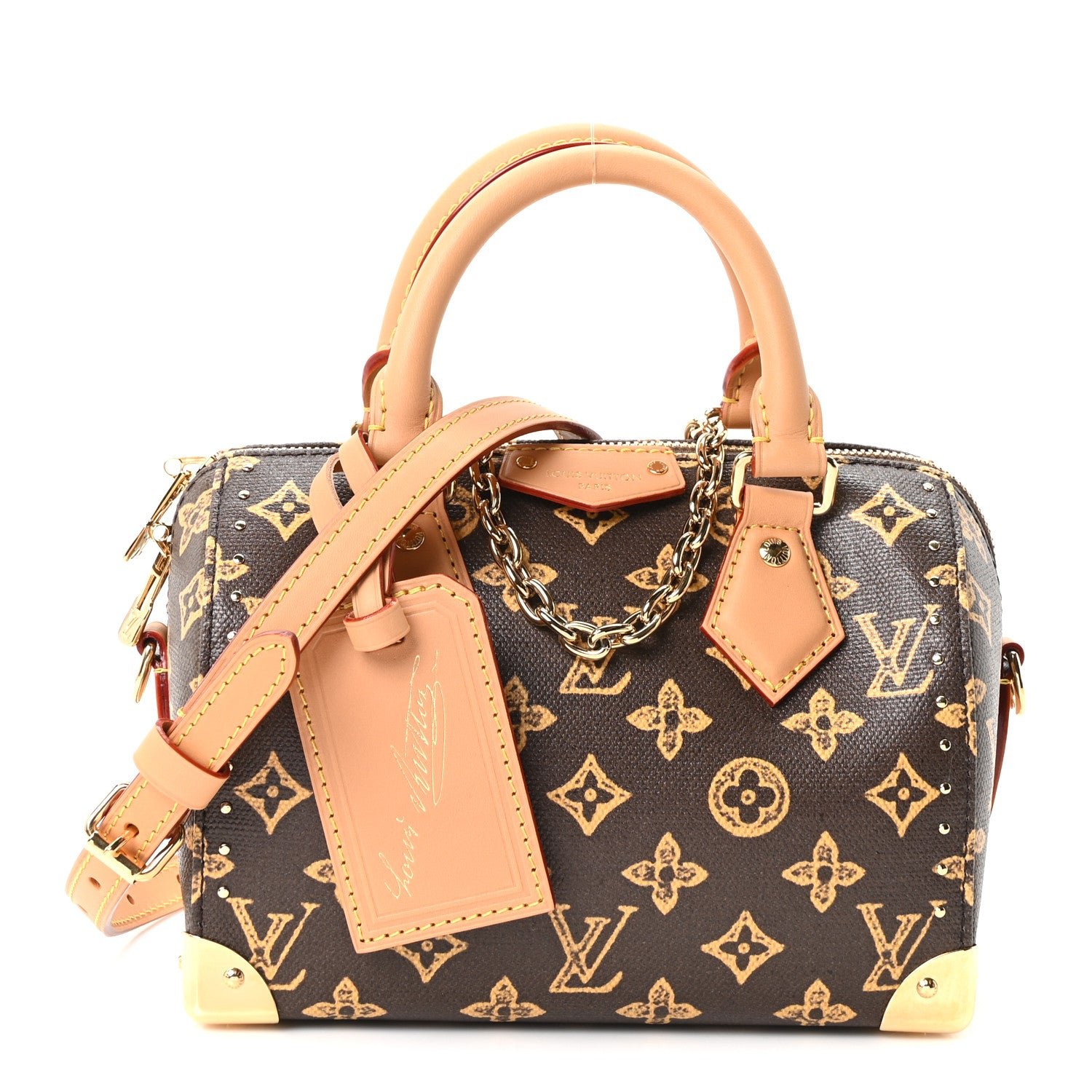 Louis Vuitton Monogram Origine Speedy Trunk 20 Ebene