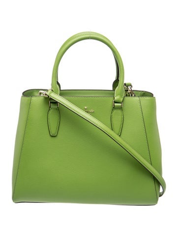 Leather Top Handle Bag